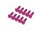BoomRacing Aluminum 7075 M3x10 Hex Socket Button Head Screws Bolts (10) Pink BRHSA310PK