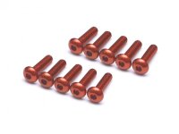 BoomRacing Aluminum 7075 M3x12 Hex Socket Button Head...
