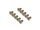 BoomRacing Aluminum 7075 M3x6 Hex Socket Flat Head Screws Bolts  (10) Titanium BRHSB36TIT