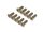 BoomRacing Aluminum 7075 M3x10 Hex Socket Flat Head Screws Bolts (10) Titanium BRHSB310TIT