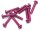 BoomRacing Aluminum 7075 M3x14 Hex Socket Button Head Screws Bolts (10) Pink BRHSA314PK