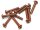 BoomRacing Aluminum 7075 M3x14 Hex Socket Button Head Screws Bolts (10) Orange BRHSA314OR