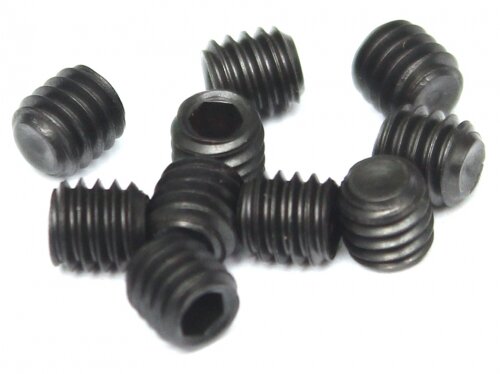 BoomRacing M4x4 SS Steel Socket Set Screw (10) BRASST4004