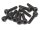 BoomRacing M2x8mm Socket Cap Screw 12.9 Grade Nickel Plated Screws (10) BRASCH2008