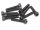 BoomRacing M3x16mm Socket Cap Screw 12.9 Grade Nickel Plated Screws (10) BRASCH3016