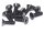 BoomRacing M3x10mm Counter Sunk Screw 12.9 Grade Nickel Plated Screws (10) BRASFH3010