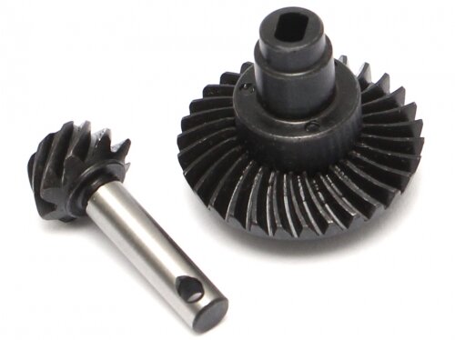 BoomRacing Heavy Duty Keyed Bevel Helical Gear 30/8T + Differential Locker Spool Set For AR44 Axle RECON G6 The Fix Certified fo