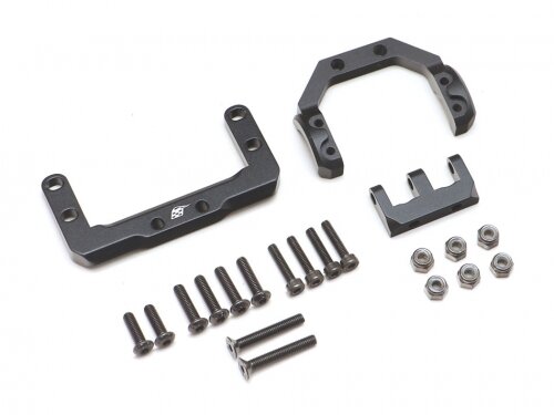 BoomRacing AR44 Axle Mounted Servo Conversion Kit w/ 4-Link Truss for Axial SCX10 II BR955026BK