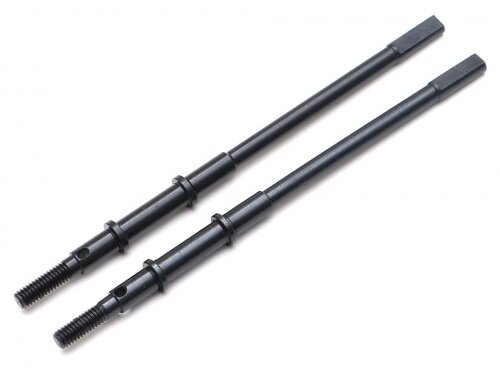 BoomRacing BADASS AR44 Ultra Hard Steel Axle Rear Shaft (2pcs) for Axial SCX10 II BRBD955002