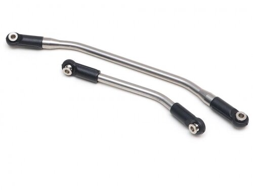 BoomRacing AR44 Stainless Steel Wide Angle Steering Link Set for Axle Mounted Servo for Axial SCX10 II BR955028