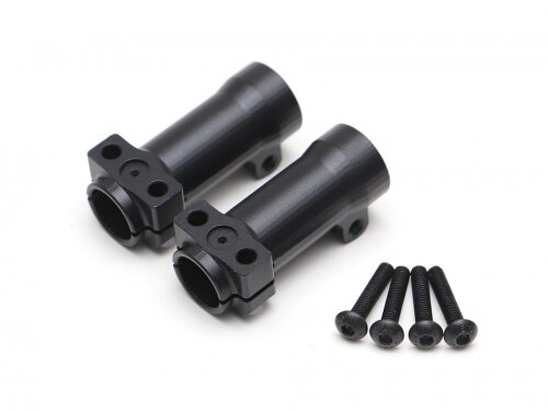 BoomRacing Aluminum Rear Lockout for BRX70 PHAT Axle BRLC7023 (2) Black BRLC7006