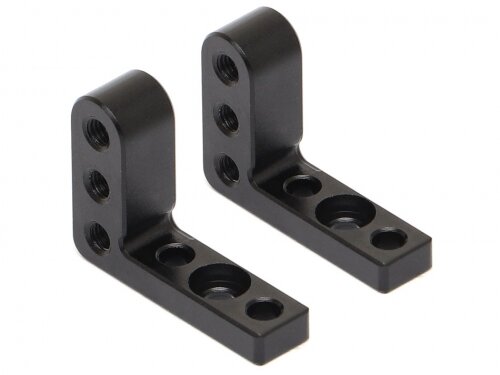 BoomRacing Aluminum Link Mount for BRX70/BRX80/BRX90 PHAT Axle (2) Black BRLC7005