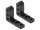 BoomRacing Aluminum Link Mount for BRX70/BRX80/BRX90 PHAT Axle (2) Black BRLC7005