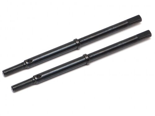BoomRacing BADASS Ultra Hard Steel Rear Shaft for BRX70 PHAT Axle BRLC7023 (2pcs) Black BRBDLC7011