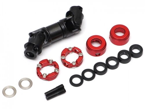 BoomRacing BADASS Heavy Duty Steel Center Drive Shaft 41-44mm (Pin to Pin) 1Pc Recon G6 Certified BRBD955003H