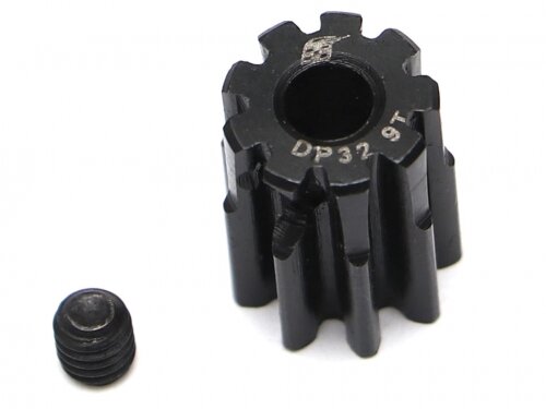 BoomRacing 32P 9T / 3.175mm Steel Pinion Gear - 1 Pc BRPG3209-3