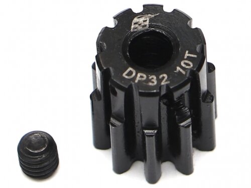 BoomRacing 32P 10T / 3.175mm Steel Pinion Gear - 1 Pc BRPG3210-3