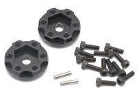 BoomRacing XT601 6-Lug Aluminum 12mm Wheel Hub Adapters...