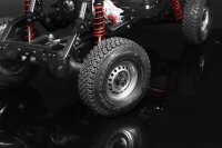 BoomRacing 1/10 4WD Radio Control Chassis Kit w/ Killerbody LC70 Hard Body Kit Set for BRX01 BR8002
