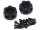 BoomRacing XT606 6-Lug Aluminum 12mm Wheel Hub Adapters 6MM Offset (2) BRXT606