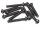 BoomRacing M3x24mm Round Head 12.9 Grade Nickel Plated Screws (10) BRASBH3024