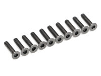 BoomRacing M2x10mm Counter Sunk Screw 12.9 Grade Nickel...