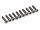 BoomRacing M2x10mm Counter Sunk Screw 12.9 Grade Nickel Plated Screws (10) BRASFH2010