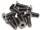 BoomRacing M2.5x8mm Counter Sunk Screw 12.9 Grade Nickel Plated Screws (10) BRASFH2508