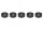 BoomRacing D4x7x2 Nylon Spacer Black (5) BRASSPD427/N