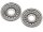 BoomRacing 1.55" 16-Hole Classic Steelie Beadlock Front Faceplate Gun Metal (2) BRW780955A