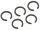 BoomRacing Steel Circle Clip (5) for BRX01 BRLC7060