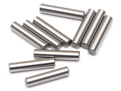 BoomRacing Wheel Hex Pin (Steel) 2x10mm (10) BRASPIN210