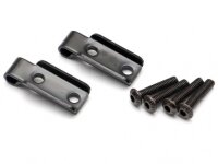 BoomRacing Steel Leaf Spring Channel w/ Shock Mount for...