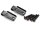 BoomRacing Steel Leaf Spring Channel w/ Shock Mount for BRX70/BRX80/BRX90 PHAT Axle (2) for BRX01 BRLC7010