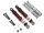 BoomRacing Front Aluminum Double Spring Shocks 80mm w/ Optional Soft Springs (2) for BRX01 BRLC7052F