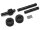BoomRacing Heavy Duty Steel Cut Transfer Case Gears and Steel Shafts Set for BRX01 BRLC7046