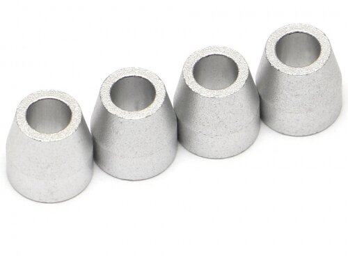 BoomRacing 3x6x6 mm Tapper Spacer (4) BRLC7042