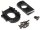 BoomRacing Aluminum Gearbox Adapter with Motor Mount for BRX01 BRLC7027