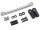 BoomRacing Stainless Steel Steering Link Tie Rod w/ BADASS Rod Ends for BRX70 PHAT Axle for BRX01 BRLC7003