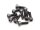 BoomRacing M3x10mm Socket Cap Screw 12.9 Grade Nickel Plated Screws (10) BRASCH3010