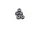 BoomRacing Non-Flanged Nylon Lock Nut M2.5 (5) BRASNUTM25