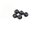BoomRacing M4 Flanged Nylon Lock Nut Black (5) BRASNUTM4F