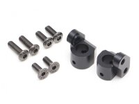 BoomRacing Aluminum Front Body Post Mount (2) Black for...