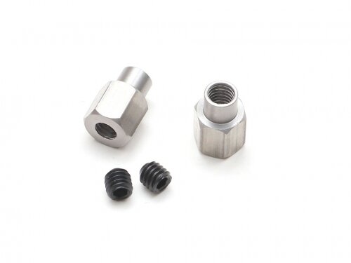 BoomRacing M4x10 Steel Barrel Nut w/ Set Screw (2) BRXT508/NUT