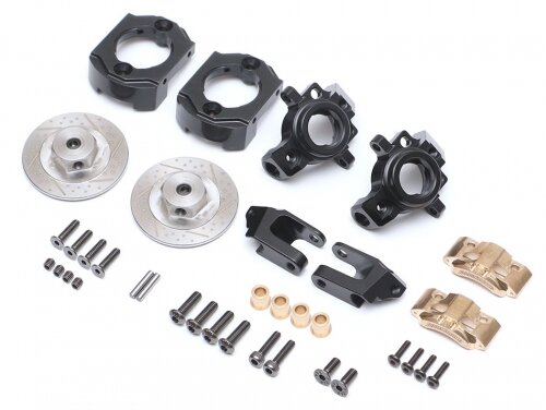 BoomRacing Brass Front Brake Disc Set for BRX70/BRX80/BRX90 PHAT & AR44 Axles for Axial SCX10 II BR955035F