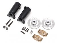 BoomRacing Brass Rear Brake Disc Set for AR44 Axles for...