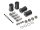 BoomRacing Aluminum 12mm Wheel Hex Widener (4) (Offset 20mm) Black BRW780924-20MMBK