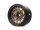 BoomRacing ProBuild 1.9" MAG-10 Adjustable Offset Aluminum Beadlock Wheels (2) Matte Black/Bronze BRPB006MBKBZ