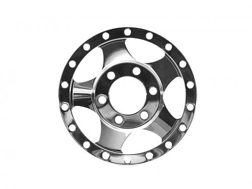 BoomRacing ProBuild 1.9" Alum SV5 Faceplate (1) Chrome BRPBF002CR