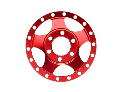 BoomRacing ProBuild 1.9" Alum SV5 Faceplate (1) Red BRPBF002R